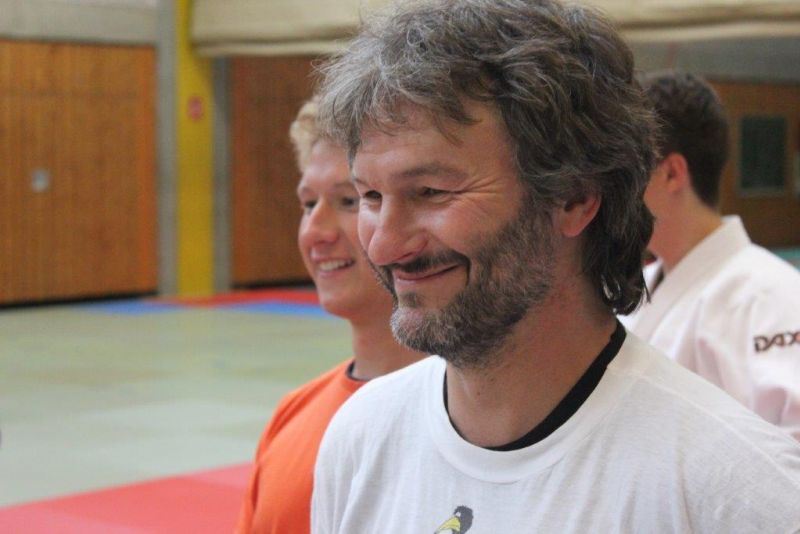 <b>Volker Gößling</b> kann nicht nur Judo und hat Spaß an der Anleitung von ... - Tuebingen23