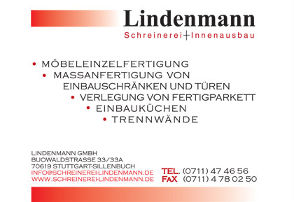 Lindenmann Schreinerei Innenausbau